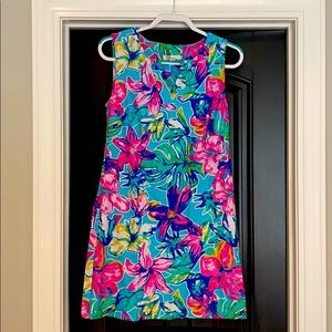 Aryeh Sleeveless V-Neck Shift Dress